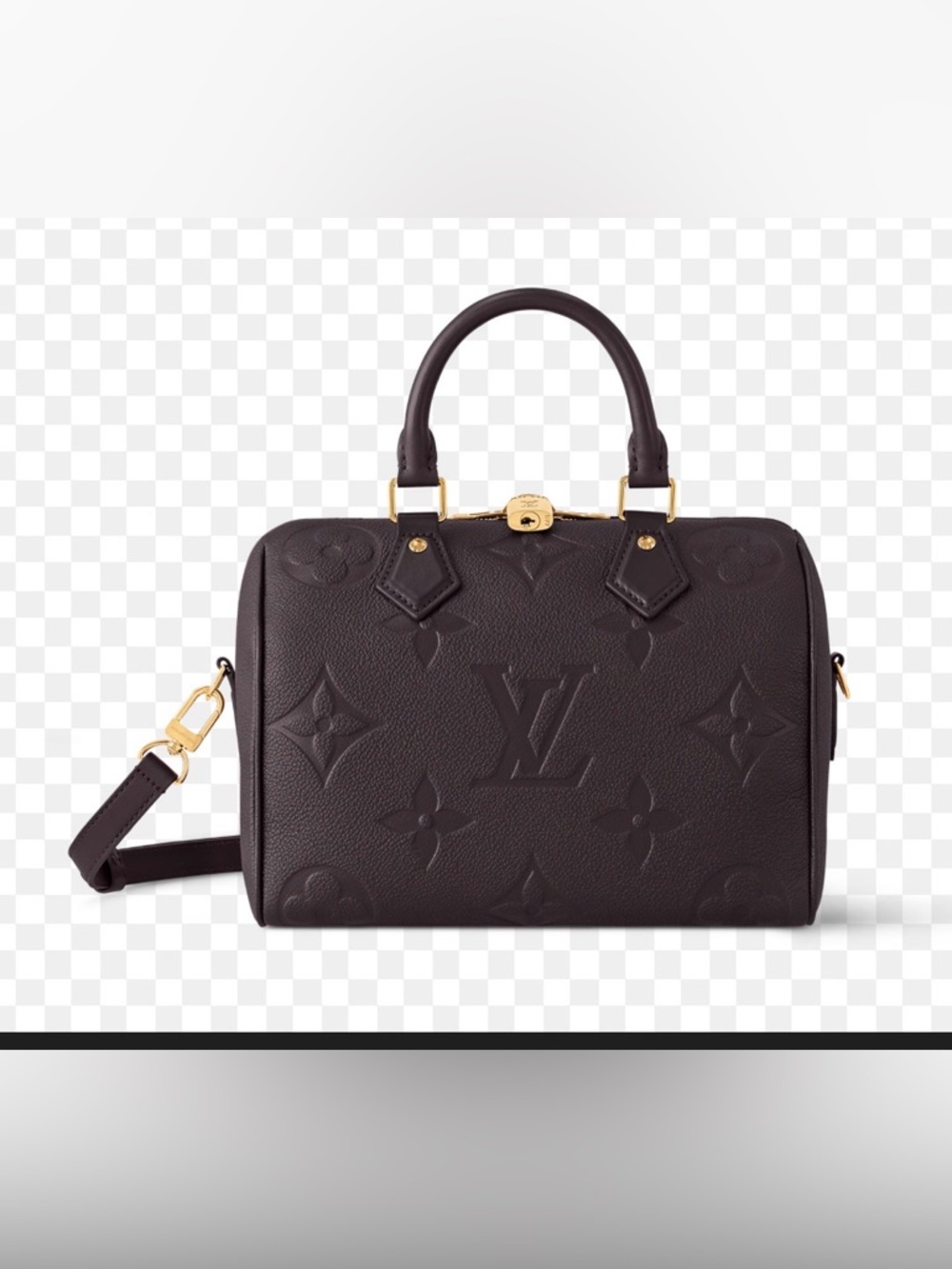 Louis Vuitton Chocolate brown Speedy  Bandouliere 25 Brand new PENDING SALE ❌